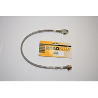 Roadsafe Braided Extended Brake Line - Front Left (Patrol GU ABS 3-4in Lift)