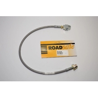 Roadsafe Braided Extended Brake Line - Front Left (Patrol GU ABS 5-6in Lift)