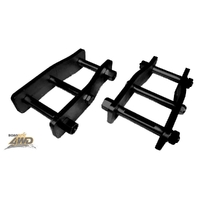 Roadsafe Extended Shackles - Pair (Ranger PJ-PK/BT-50 Gen1/Hilux IFS + Leaf Rear)