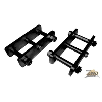 Roadsafe Extended Shackles - Pair (Rodeo RA/Hilux Solid Axle)