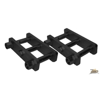 Roadsafe Extended Shackles - Pair (Rodeo 83-03/Jackaroo 86-91)