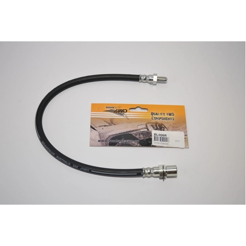 Roadsafe Rubber Extended Brake Line - Rear (Landcruiser 80/105 Series)