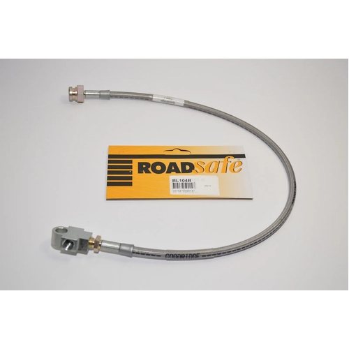 Roadsafe Braided Extended Brake Line - Rear (Patrol GQ 5-6in Lift)
