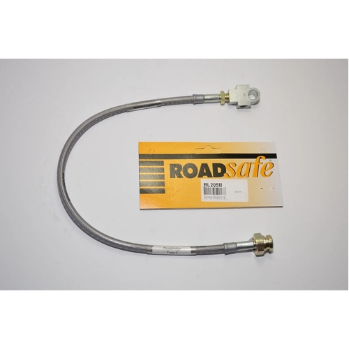 Roadsafe Braided Extended Brake Line - Front (Patrol GU Non-ABS 3-4in Lift)